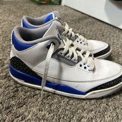 Jordan 3 racer blue 150-175$