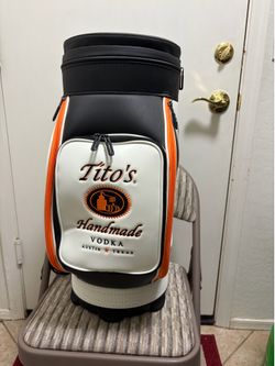 NEW! Vessel X Tito’s Den Caddy Cooler Golf Bag