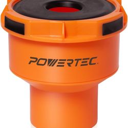 POWERTEC 70420 Dust Port Adapter for 1-3/4" ~ 2-1/2" Port to 4" & 2-1/2" Dust Collection Hose