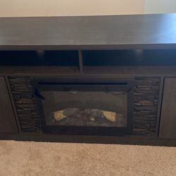 Tv Stand 2 Draw Fireplace  5ft2 Wide