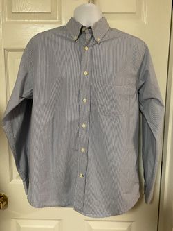 Old Navy men’s size medium collared long sleeve button front dress shirt