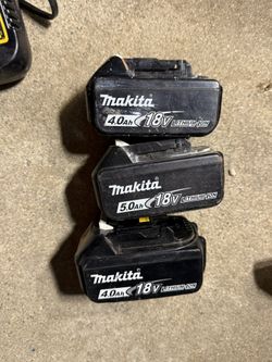 Makita Battery’s 3 Pack Deal 
