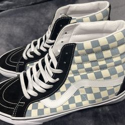 NEW Classic Sk8-Hi Checkered Size 9.5 Men
