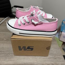 Size 9,10,11,12,13 (TD / PS) - Pink Weestep Originals Lowtop Shoes (Toddler / Preschool)