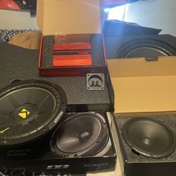 Starter Kit (subs,apocalypse 6.5s,(ds18 1200w Amp With Wiring)