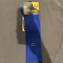 Blue EvoShield Softball Socks