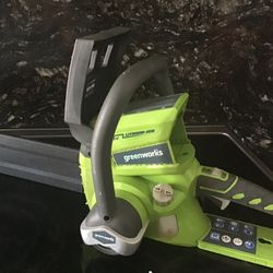 Greenworks Rechargeable Battery Saw NEW