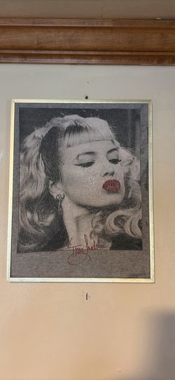 Traci lords cry baby framed wall decor