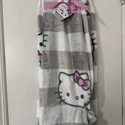 Hello Kitty Throw Blanket