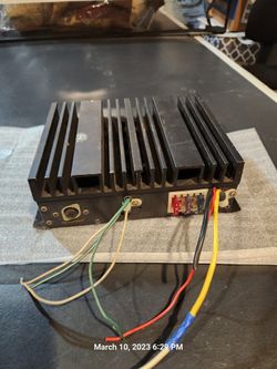 Old School Amp Alpine/78 Mercedes Factory Amp