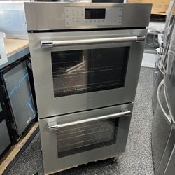 Stainless Steel Thermador Masterpiece 30” Double Oven Electric 