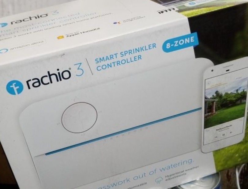 Rachio 3 Smart Sprinkler Controller 8 Zones - Brand New 