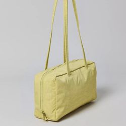 Baggu nylon bowler bag yellow
