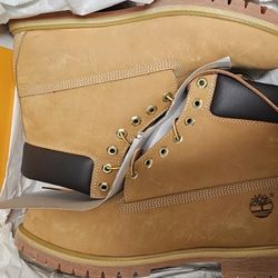 Timberland Premium Boot Wheat New Size 12