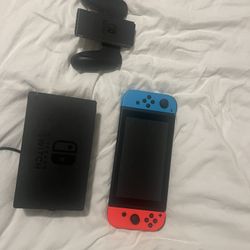 Nintendo Switch with charging dock