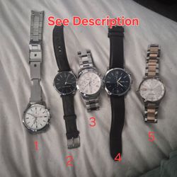 Watches - Fossil, Michael Kors, Kenneth Cole