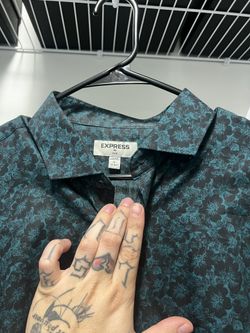 EXPRESS Dress Shirt Large