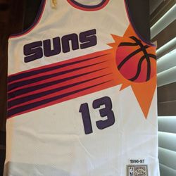 Steve Nash Mitchell And Ness Suns Jersey Sz 40
