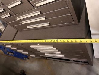 Kennedy toolboxes and side cabinet