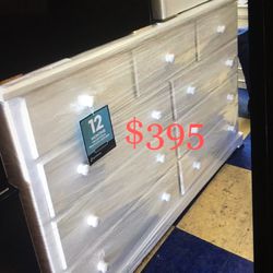 Dresser 9 Drawers In Any Color New Solid Wood 