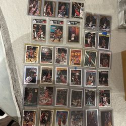 Basketball And Baseball Cards. Have A lot Of Cards For Sale 