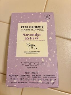 Pedi Moments Lavender Relieve Pedicure Kit