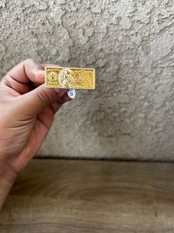 100 dollar bill gold plated