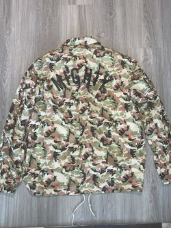 MightHealthy Camo Coaches Jacket