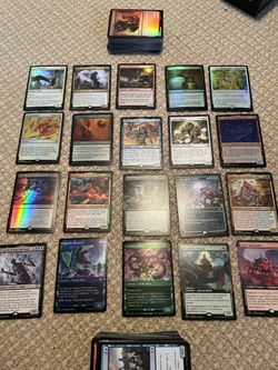 500 Magic The Gathering (MTG) Card Lot - 25 RARE/MYTHIC/HOLOS GUARANTEED