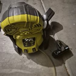 Fan With Battery 18v Ryobi