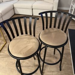 Set of 2 Bar Stools
