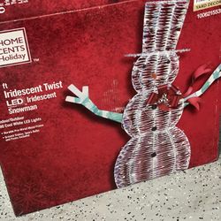 Christmas decoration Freestanding Snowman.