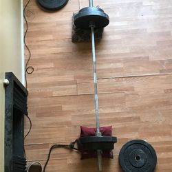 Barbell and Stone weights