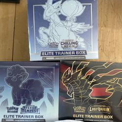 Pokemon SWSH ETBs