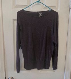 Jennifer Lopez Petite Medium Sparkly Plum Top