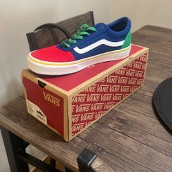 6y Multi colored VANS 
