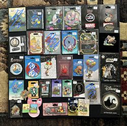 Disney Pins For Sale Or Trade 