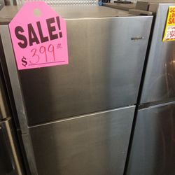 Whirlpool Refrigerator  Excellent Condition For Only $399🤯💥 Warranty 