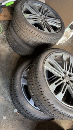 Audi 21 inch Wheels with Tires /rimSet of 4 obo