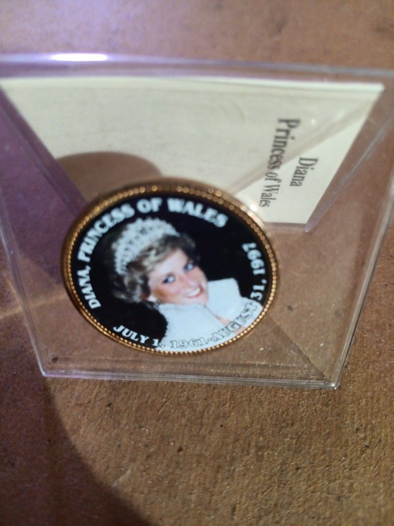 Two Colorized British Pennies