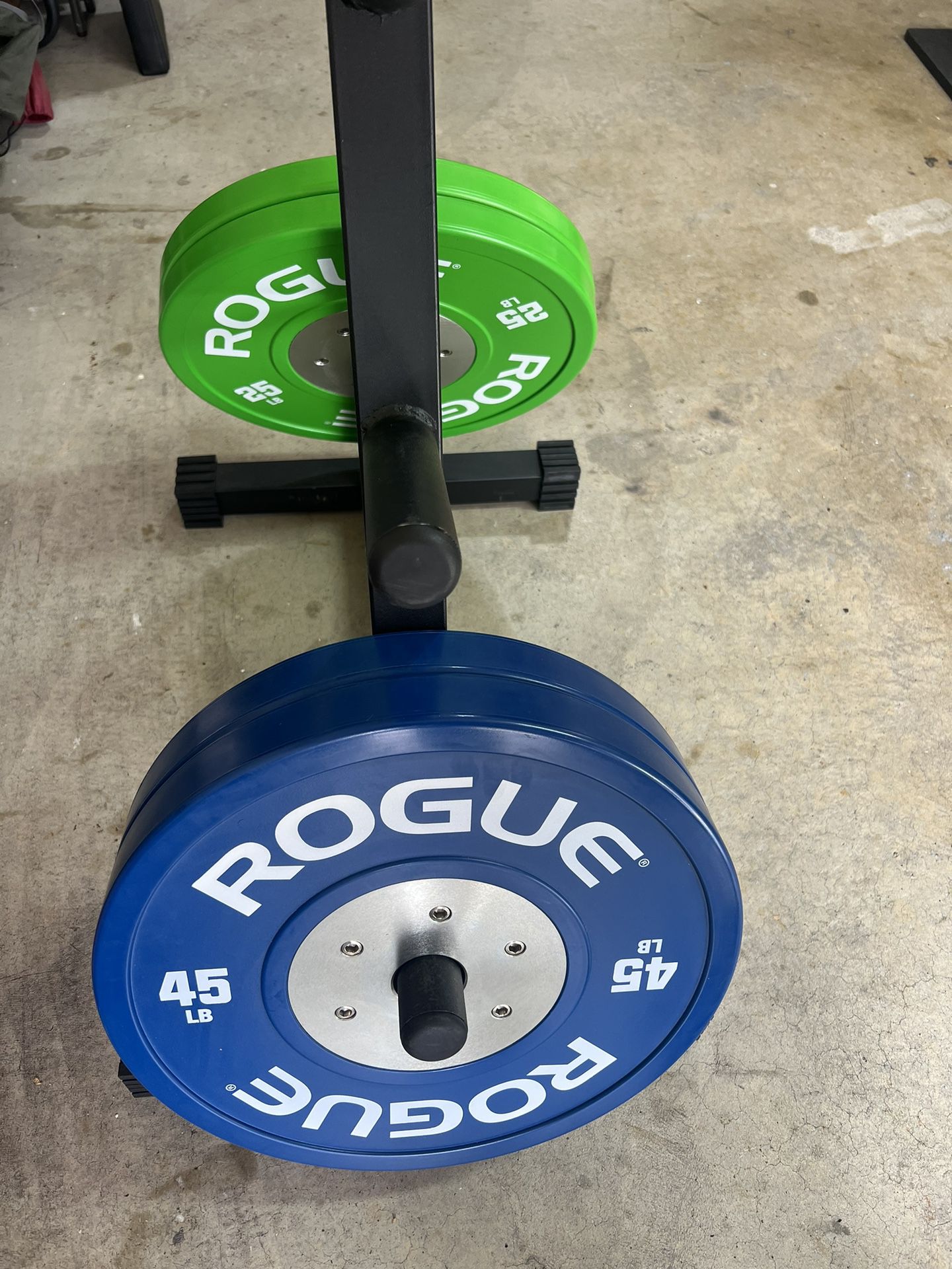 Rogue Color LB Training 2.0 Plates and York Tree
