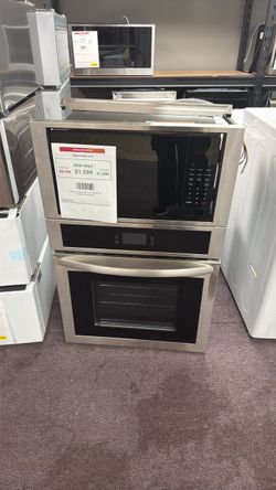 Frigidaire Microwave Wall Oven Combo Stainless Steel