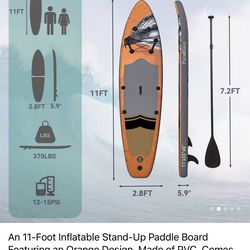 NEW Inflatable Stand Up Paddle Board