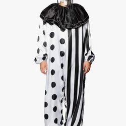 Killer Clown Halloween costume Youth LG 10-12