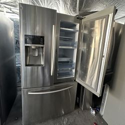Samsung French Door Stainless Steel Fridge + Extra Door👨🏻‍🔧🚚