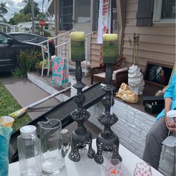 Metal Candle Stick Holders 