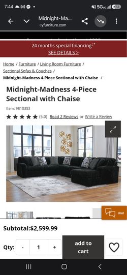 Black Furniture set