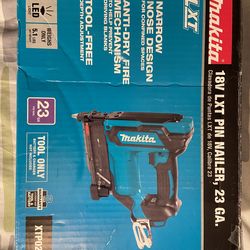 Makita 23 gauge nailer