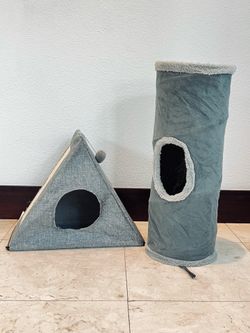 Cats tent and tunnel