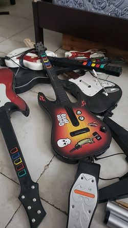 1 rockband guitar for wii